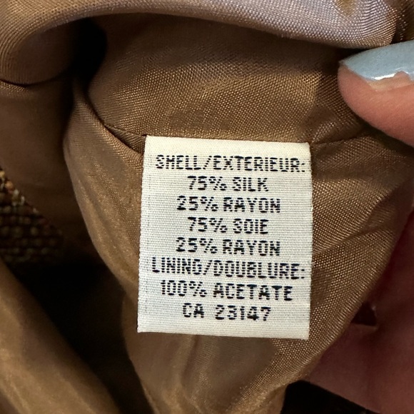 Autumn Tweed Talbots Skirt Suit - Picture 6 of 7